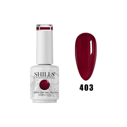 Red Wine Gel Polish - Shills Professional