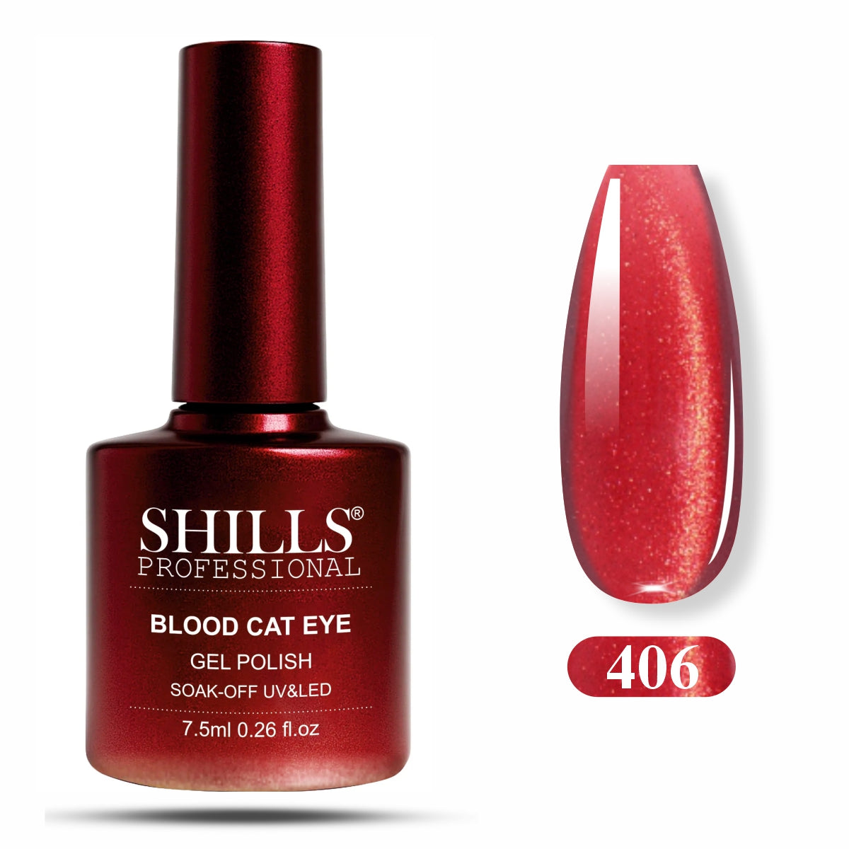 Blood Cat Eye Gel Polish