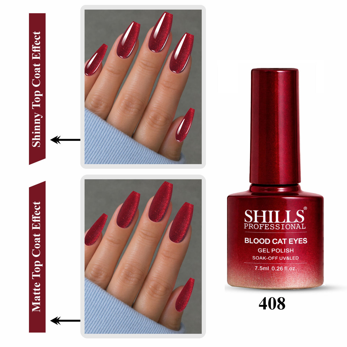 Blood CAT EYE GEL POLISH 7.5ml