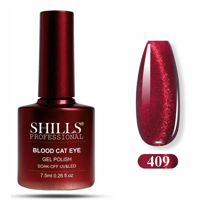 Blood Cat Eye Gel Polish