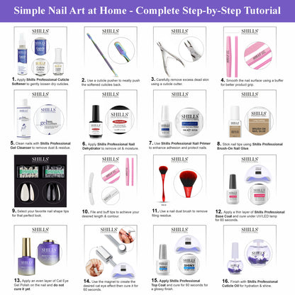 Magnetic Tiger Cat Eye Gel Polish 7.5ml