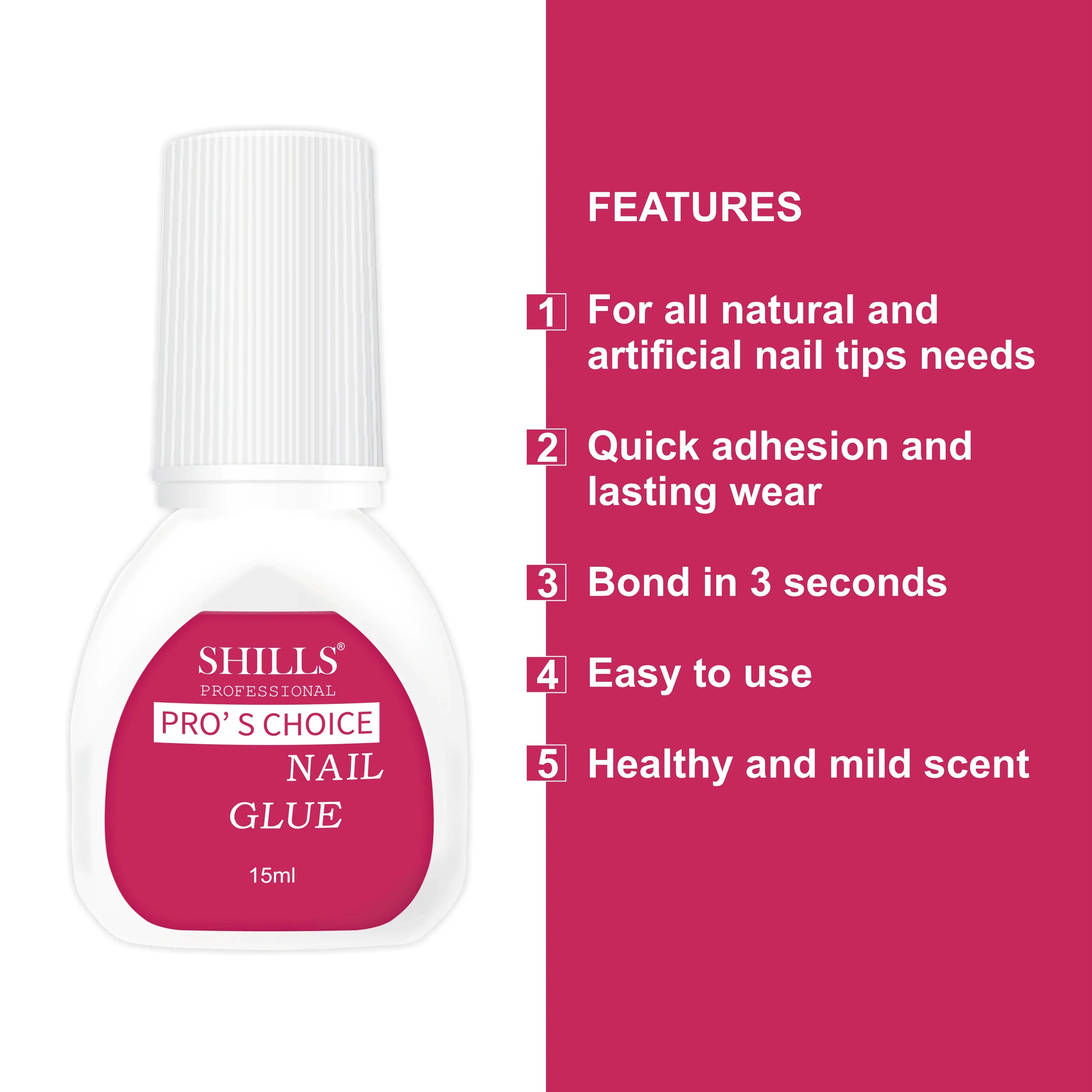 Pros Choice Nail Glue - Shills Professional