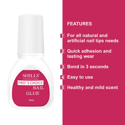 Pros Choice Nail Glue - Shills Professional