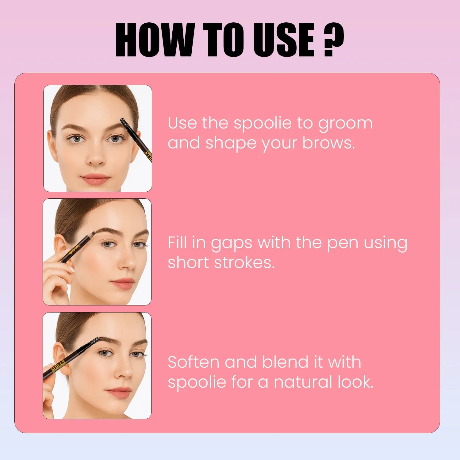 SOFT APPLY ARTIST EYEBROW PENCIL - Shills Professional