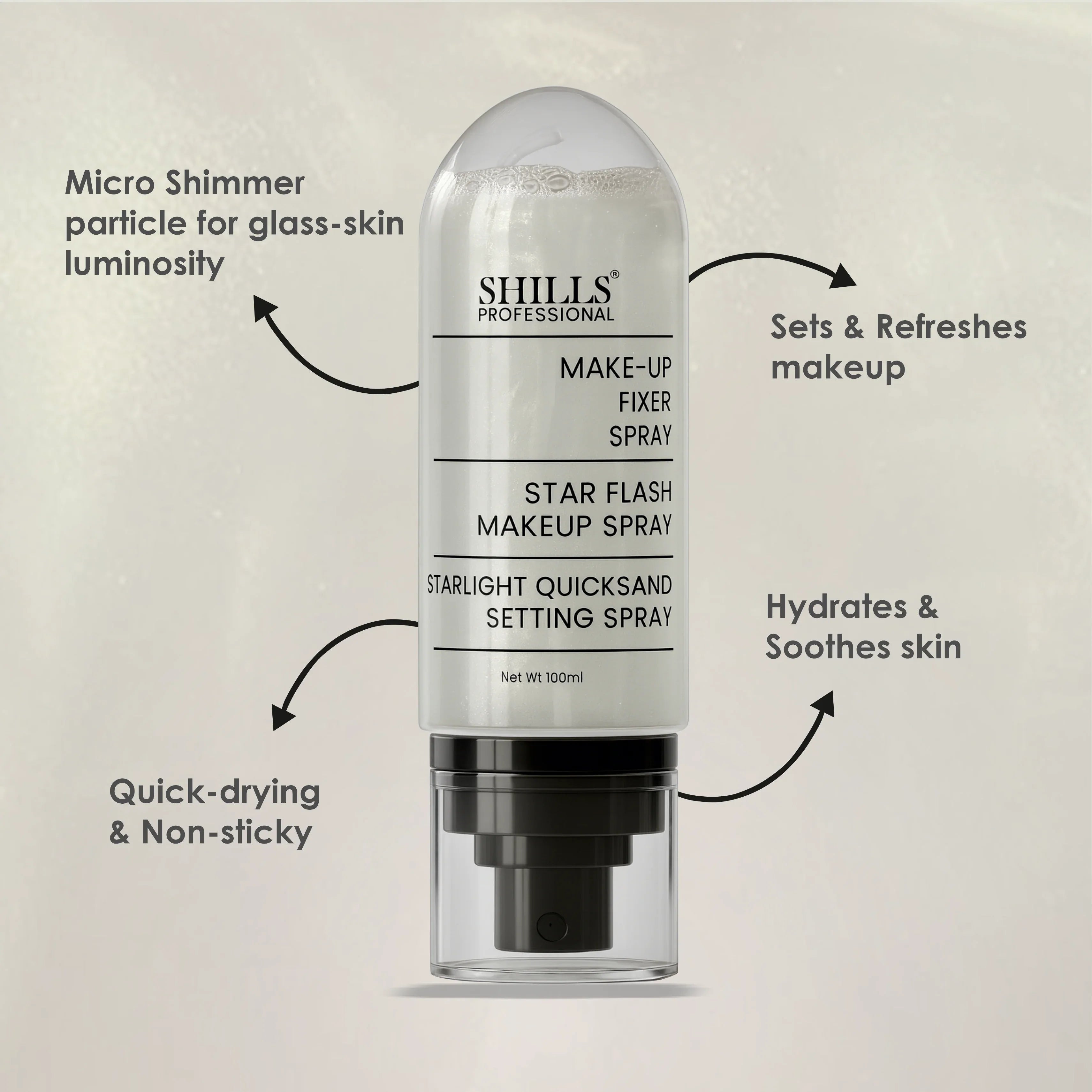 Star Flash Makeup Fixer - Shills Professional