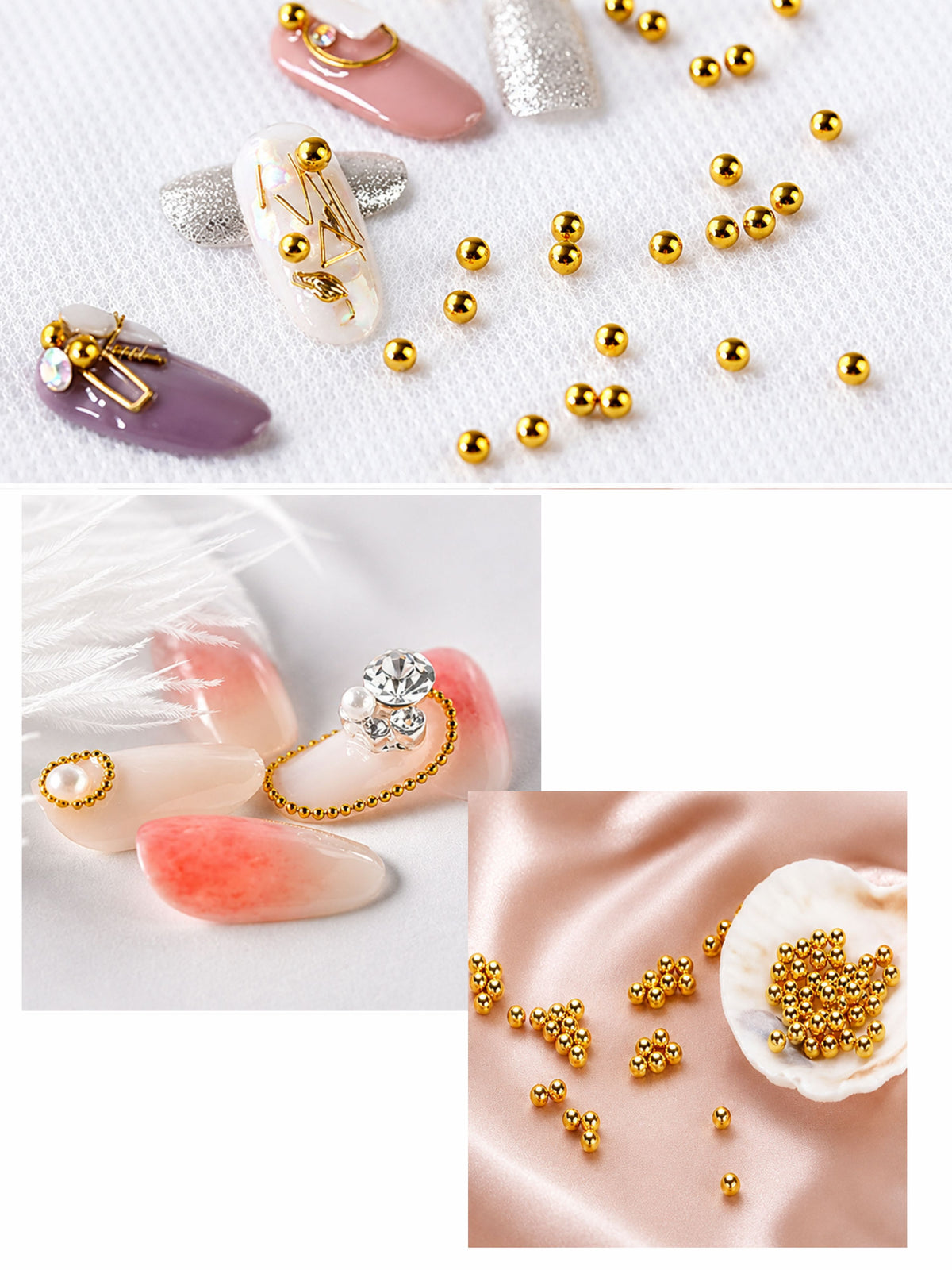 Nail Art Beads SNB-206 MLT