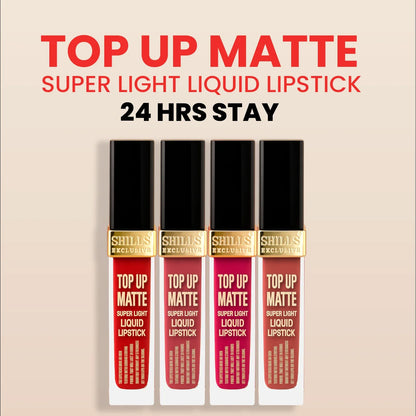 Top Up Matte Lipstick - Shills Professional