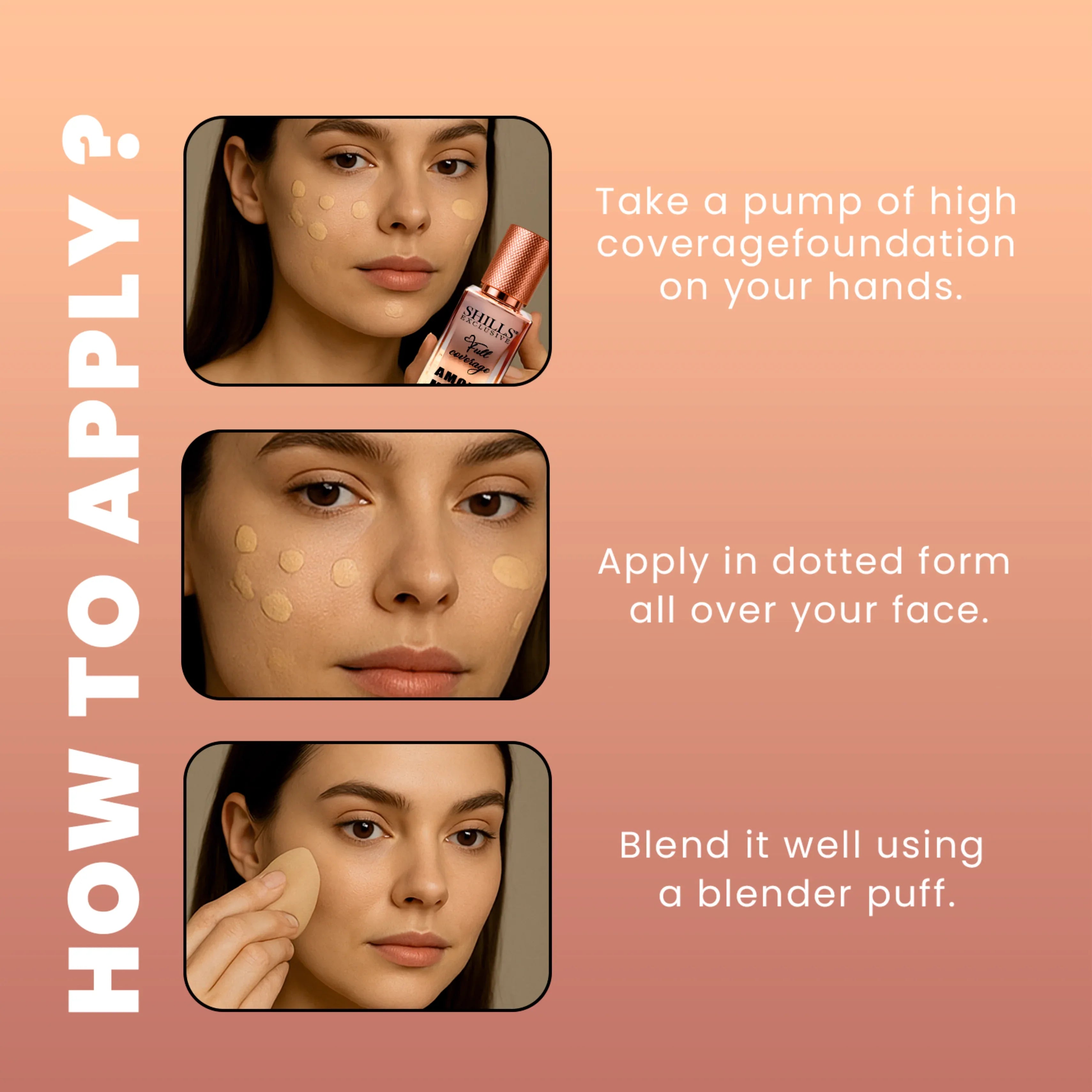 Full Coverage Amore Matte Foundation - Shills Professional