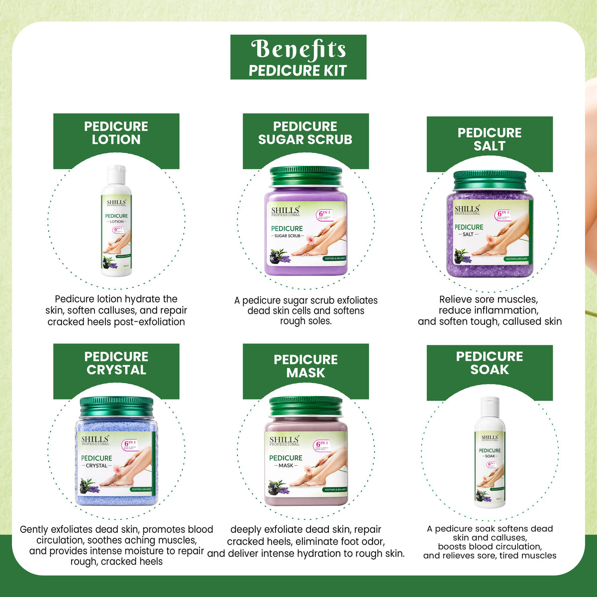 Pedicure Kit WHT