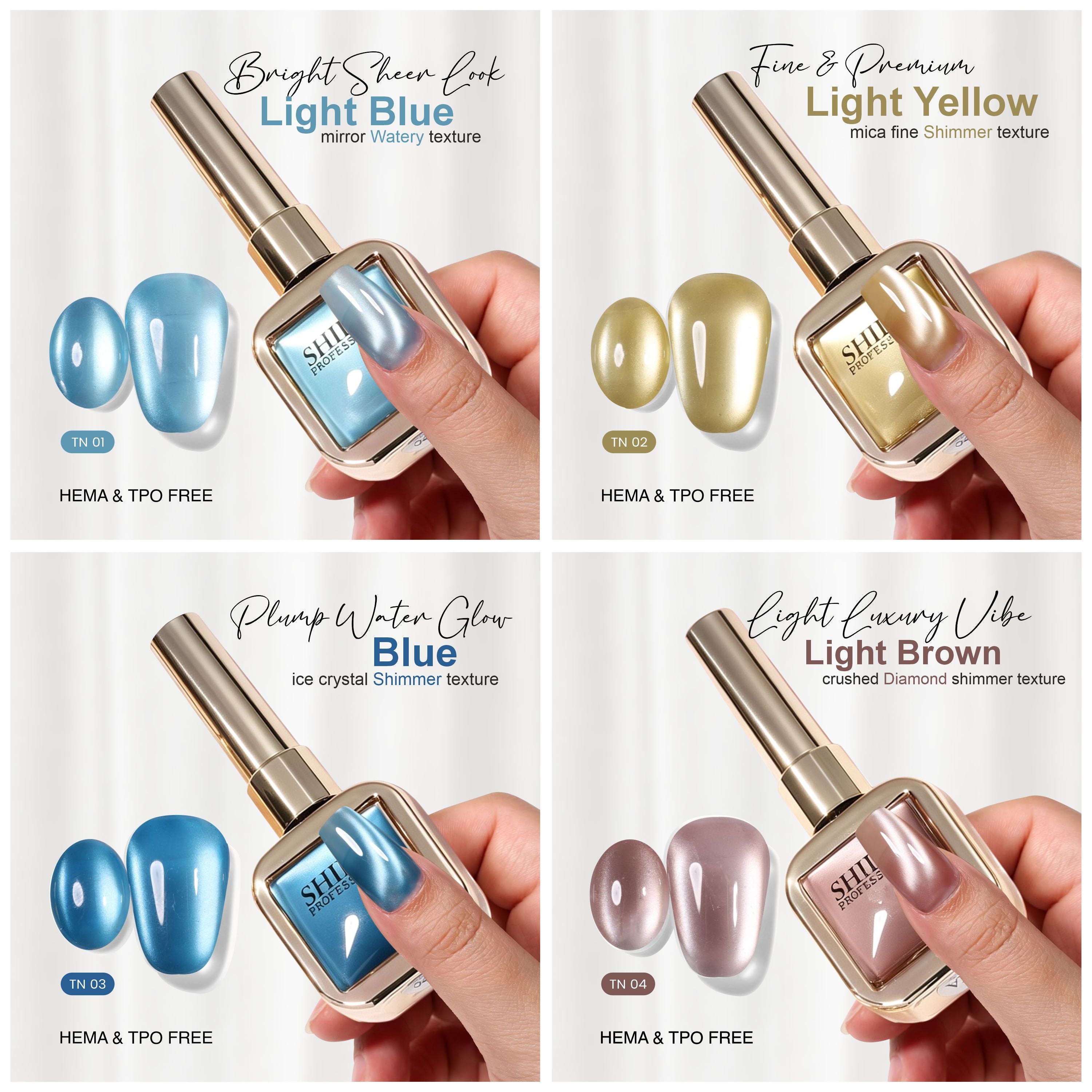4pcs Cat Eye Set Tamil Nadu Twilight
