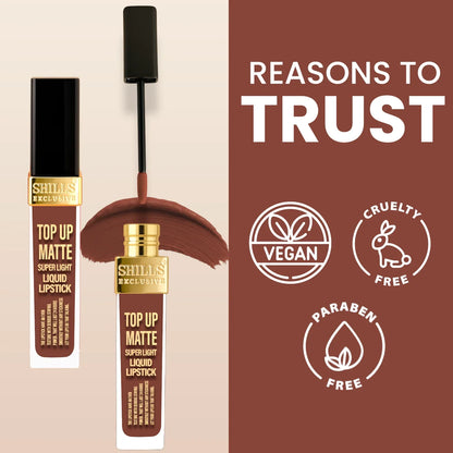 Top Up Matte Lipstick - Shills Professional