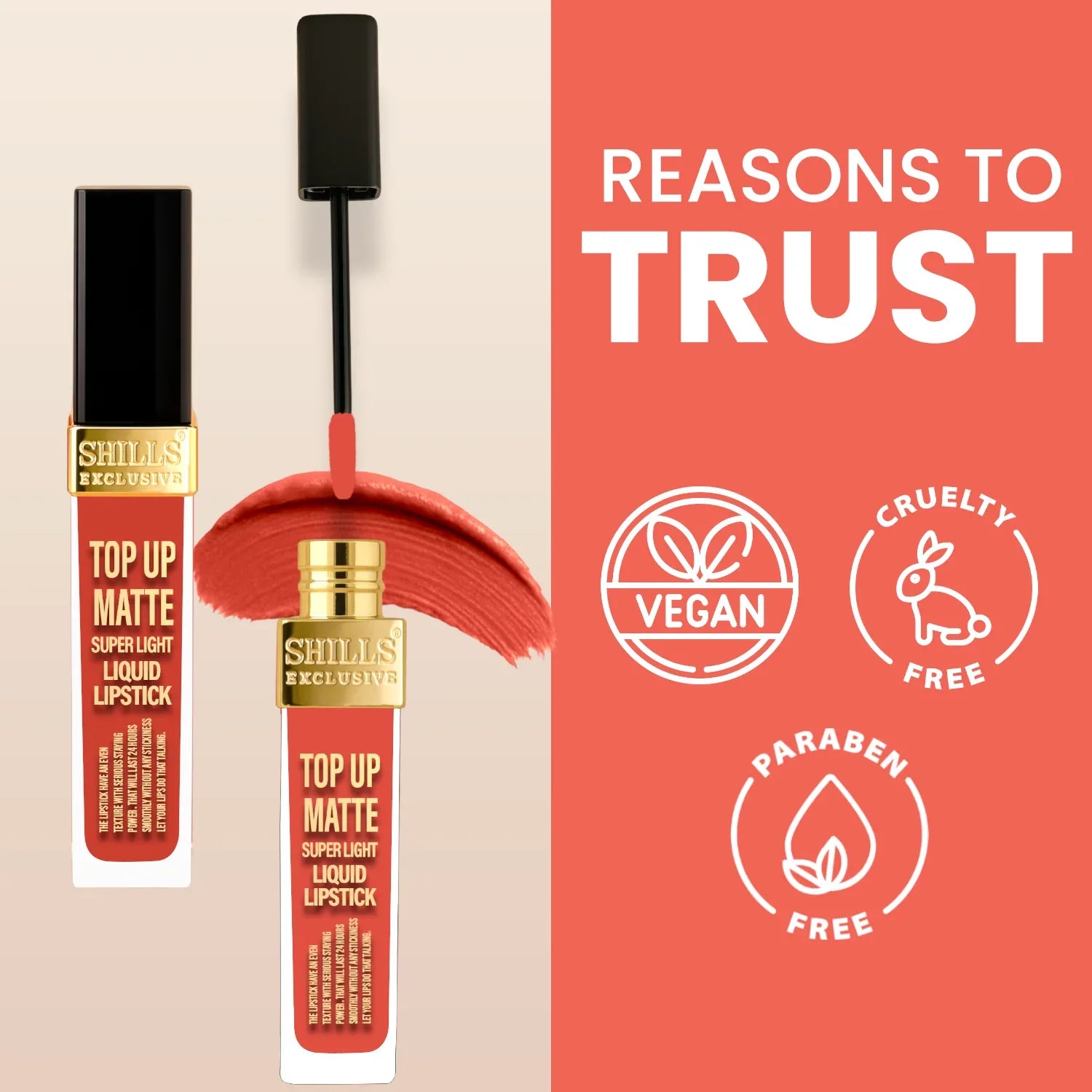 Top Up Matte Lipstick - Shills Professional