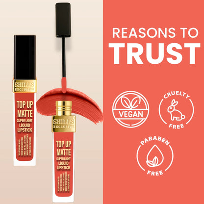 Top Up Matte Lipstick - Shills Professional