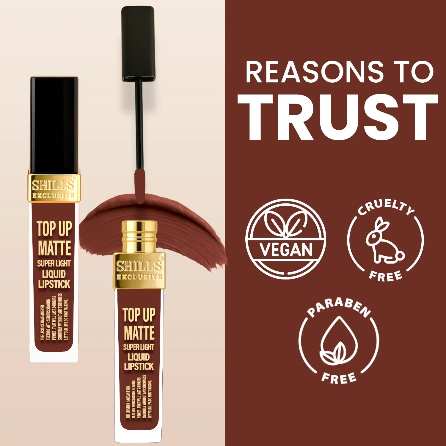 Top Up Matte Lipstick - Shills Professional