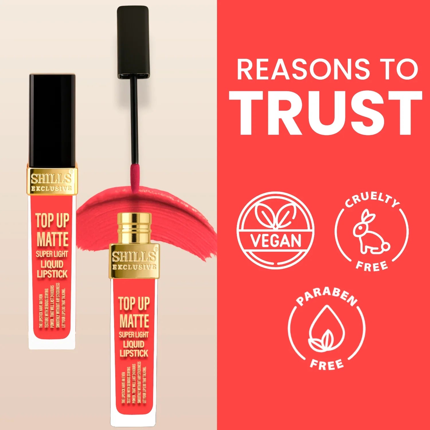 Top Up Matte Lipstick - Shills Professional