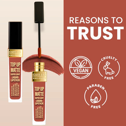 Top Up Matte Lipstick - Shills Professional