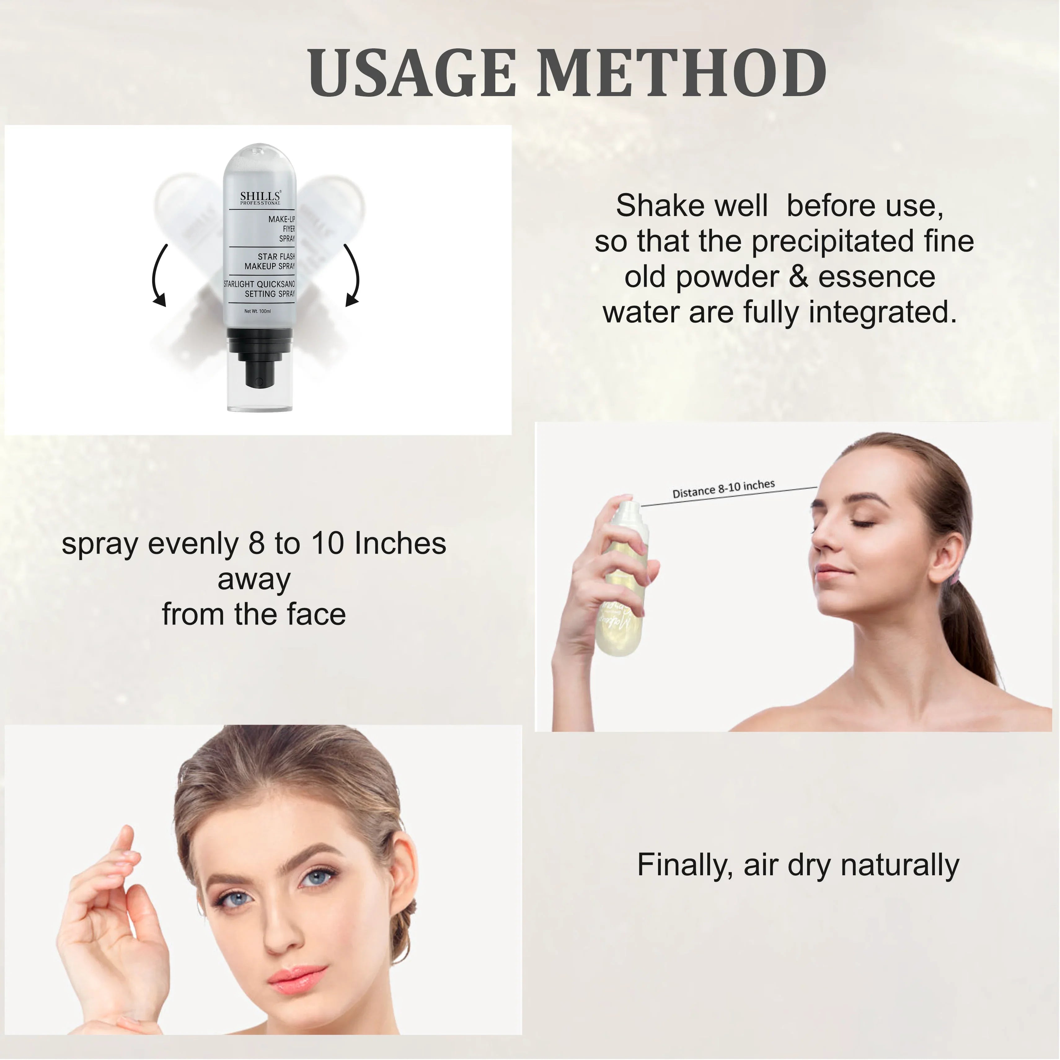 Star Flash Makeup Fixer - Shills Professional