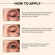 Midnight Noir Eyeliner - Shills Professional