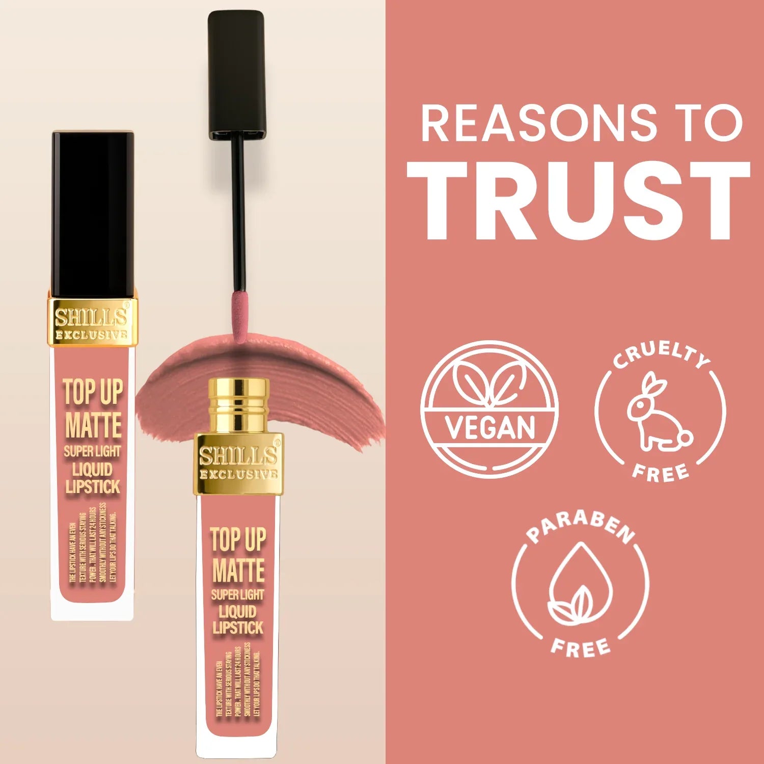 Top Up Matte Lipstick - Shills Professional