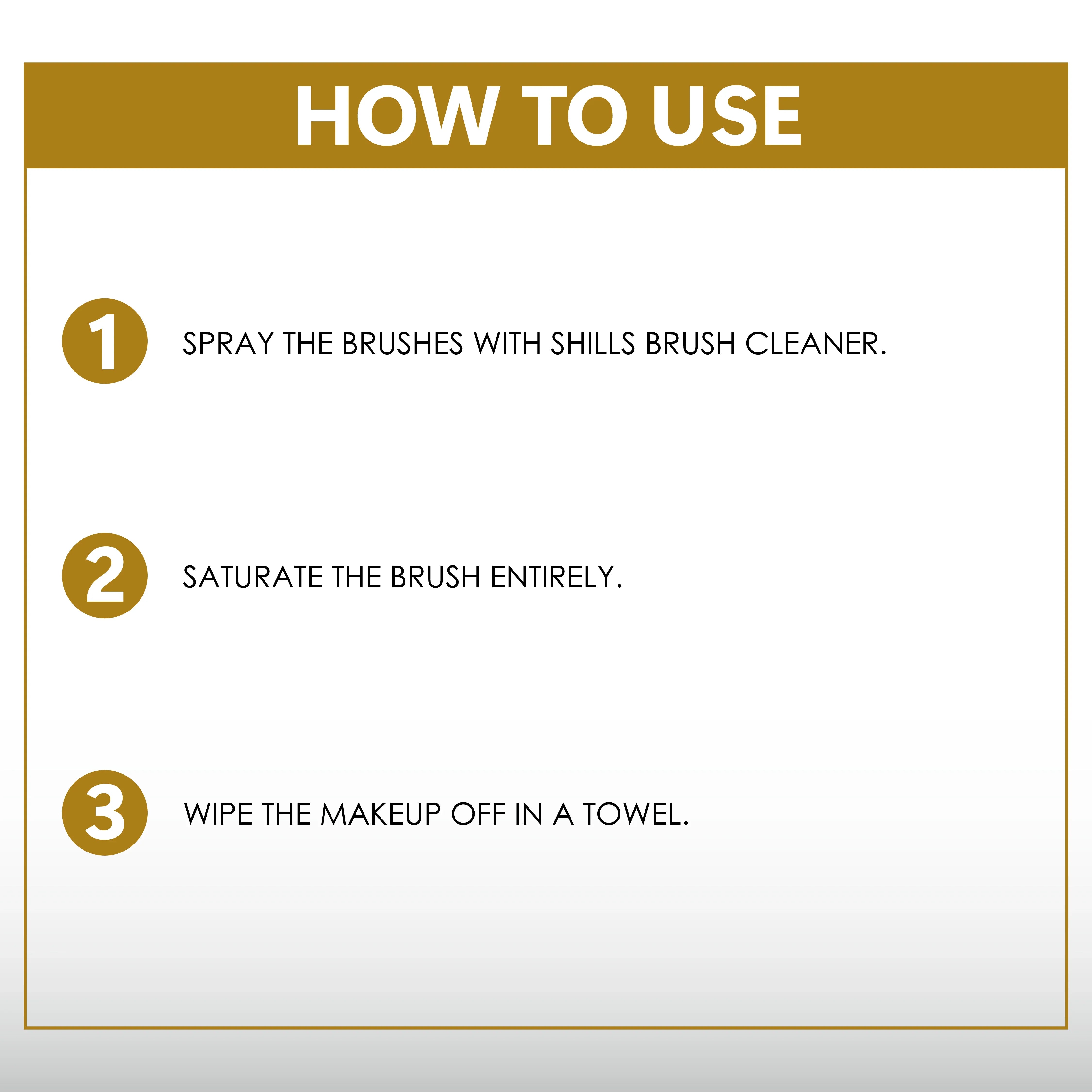 Makeup Brush Cleaner - Shills Professional