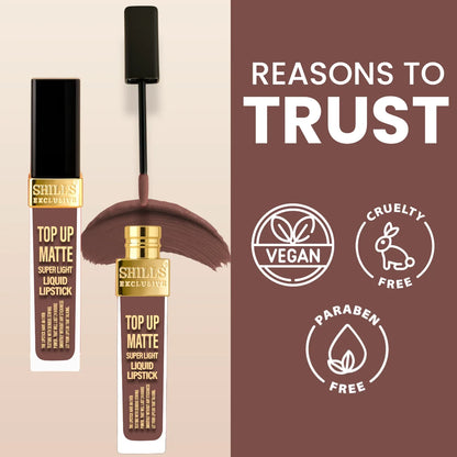 Top Up Matte Lipstick - Shills Professional