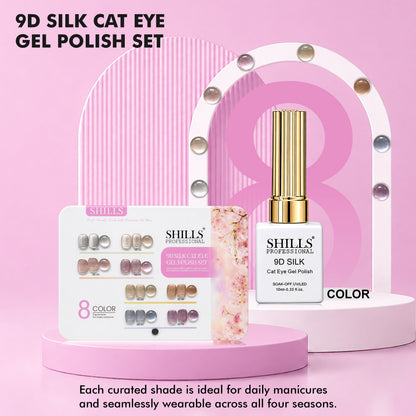 9D Silk Cat Eye Gel Polish Set