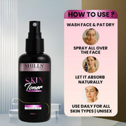 Skin Toner 100ml - Shills Professional