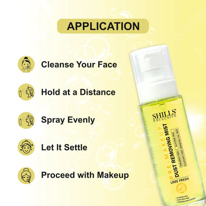 Dust Removing Mist Lime Fresh - Shills Professional