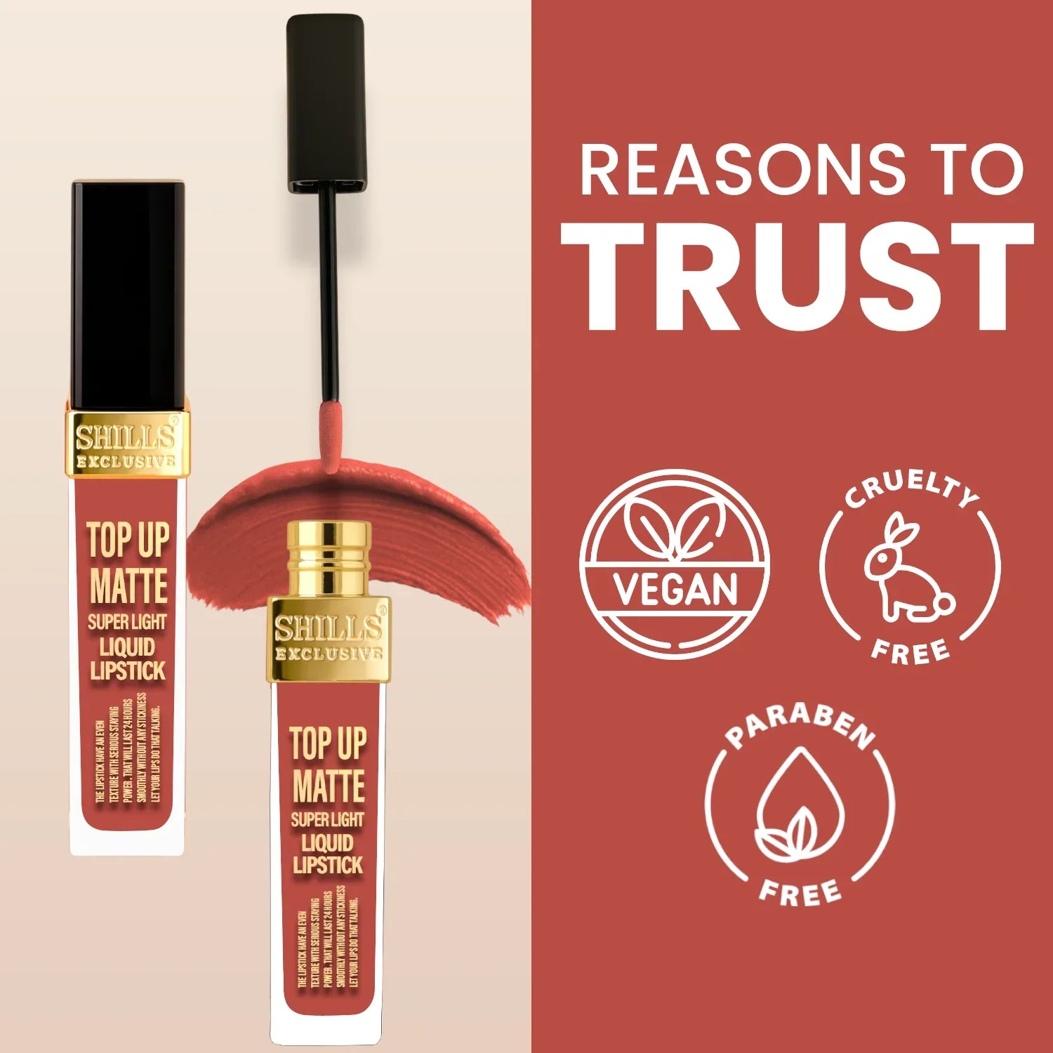 Top Up Matte Lipstick - Shills Professional