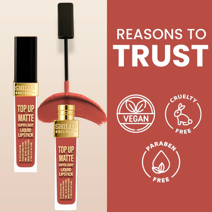 Top Up Matte Lipstick - Shills Professional
