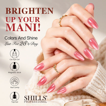 SPHYNX CAT EYE GEL POLISH  SET D