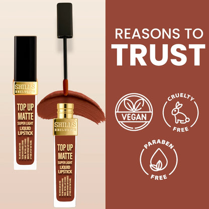 Top Up Matte Lipstick - Shills Professional