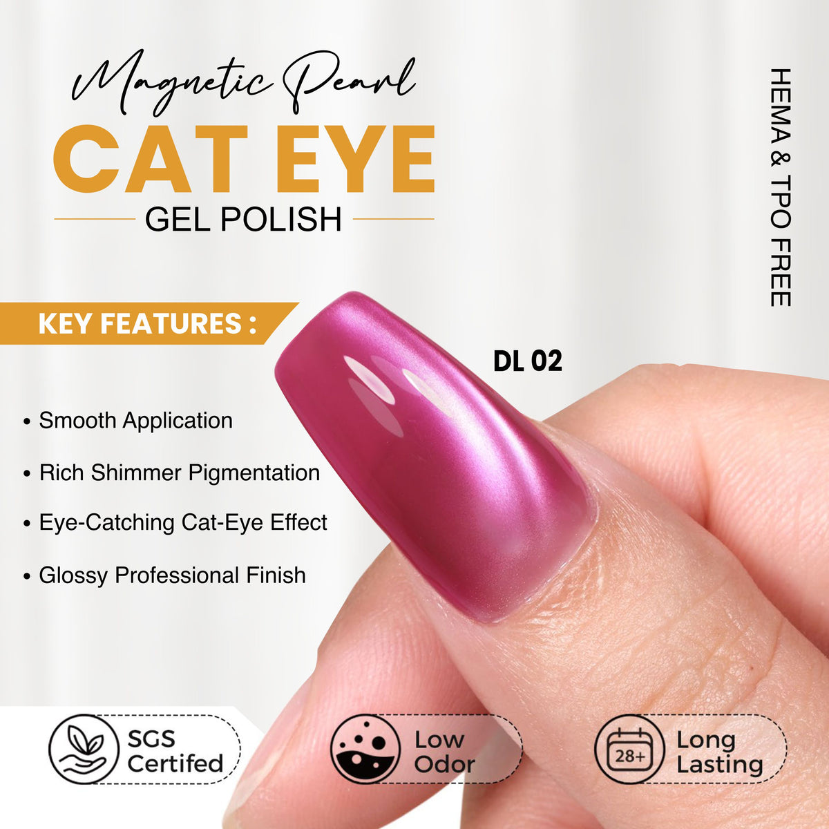 4pcs Cat Eye Set Delhi Diamond