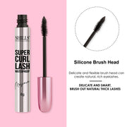 Super Curl Lash Waterproof Mascara - Shills Professional