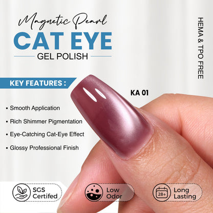 4pcs Cat Eye Set Karnataka Cosmic Glow