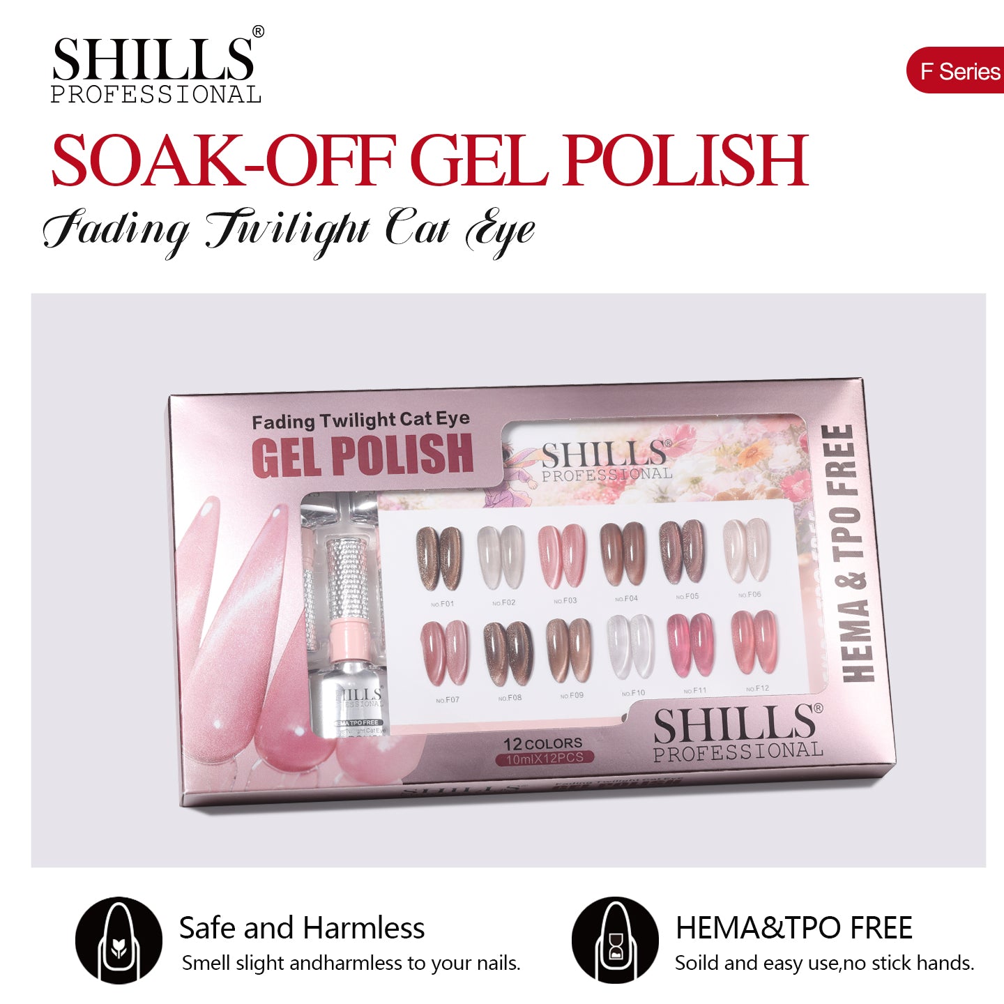 FADING TWILIGHT CAT EYE GEL POLISH SET