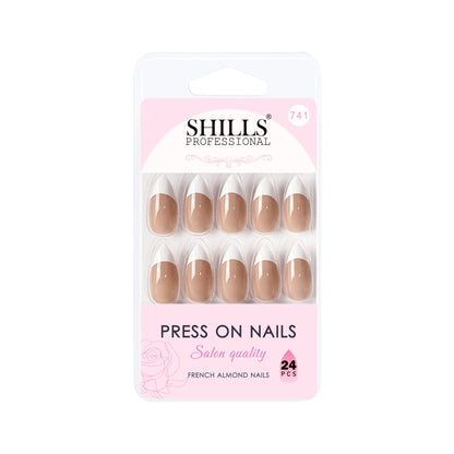 French Nails Sharp Almond (SPN734-SPN746) - Shills Professional