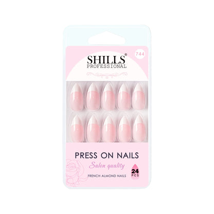 French Nails Sharp Almond (SPN734-SPN746) - Shills Professional
