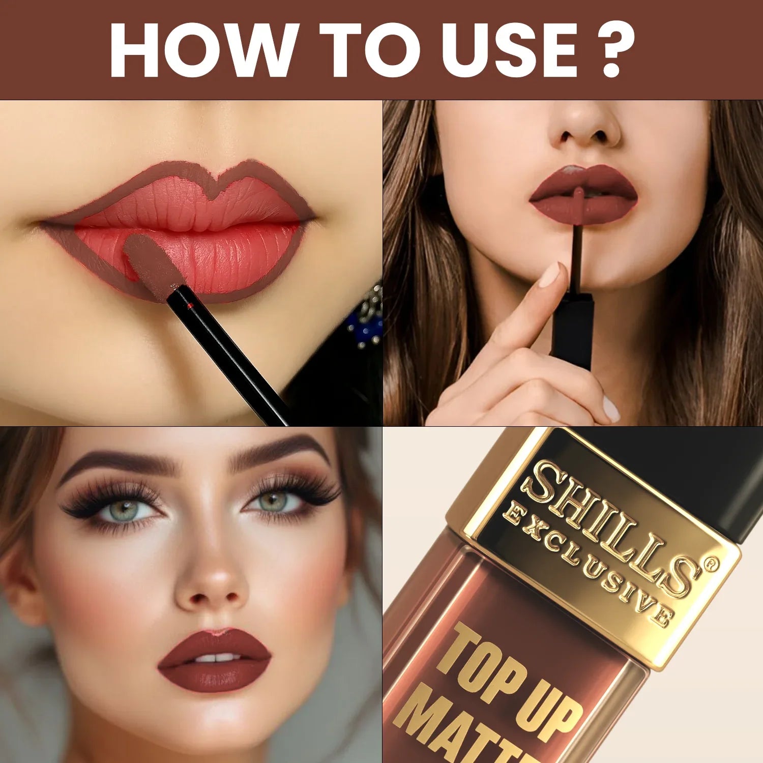 Top Up Matte Lipstick - Shills Professional