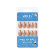 Glossy Solid Color Nails Sharp Almond(SPN605-SPN630)