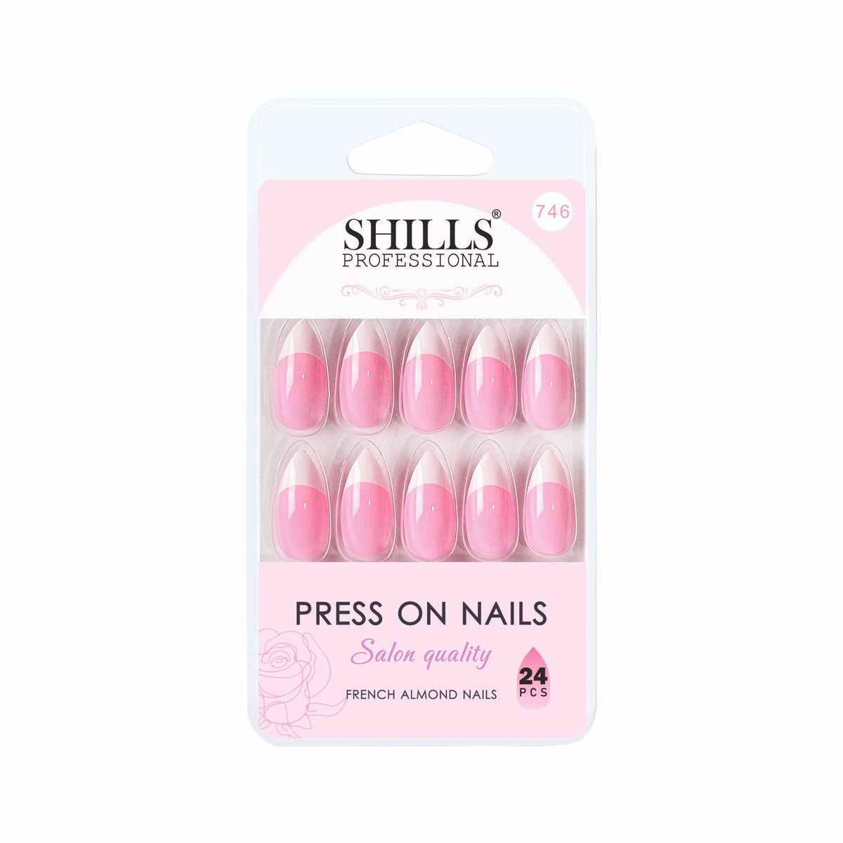 Press On Nails French Almond (spn734-spn746)
