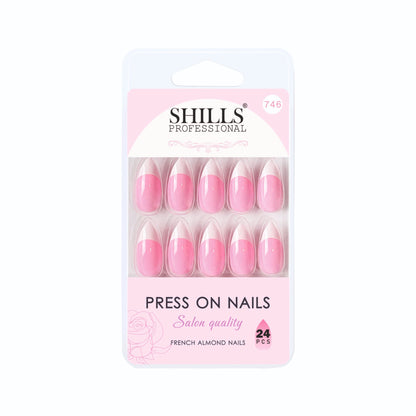 Press On Nails French Almond (spn734-spn746)