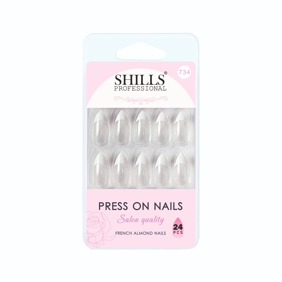 Press On Nails French Almond (spn734-spn746)
