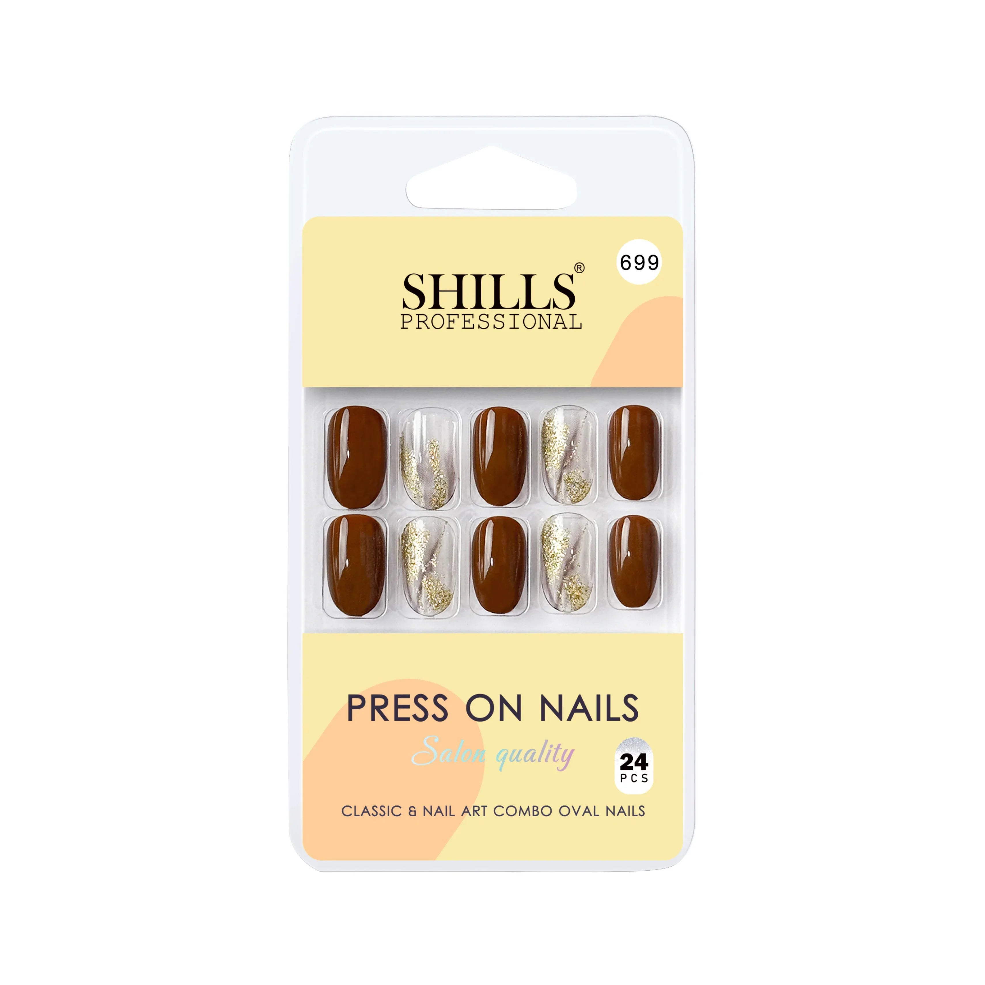 Pure And Nail Art Combo(SPN699-SPN707) - Shills Professional