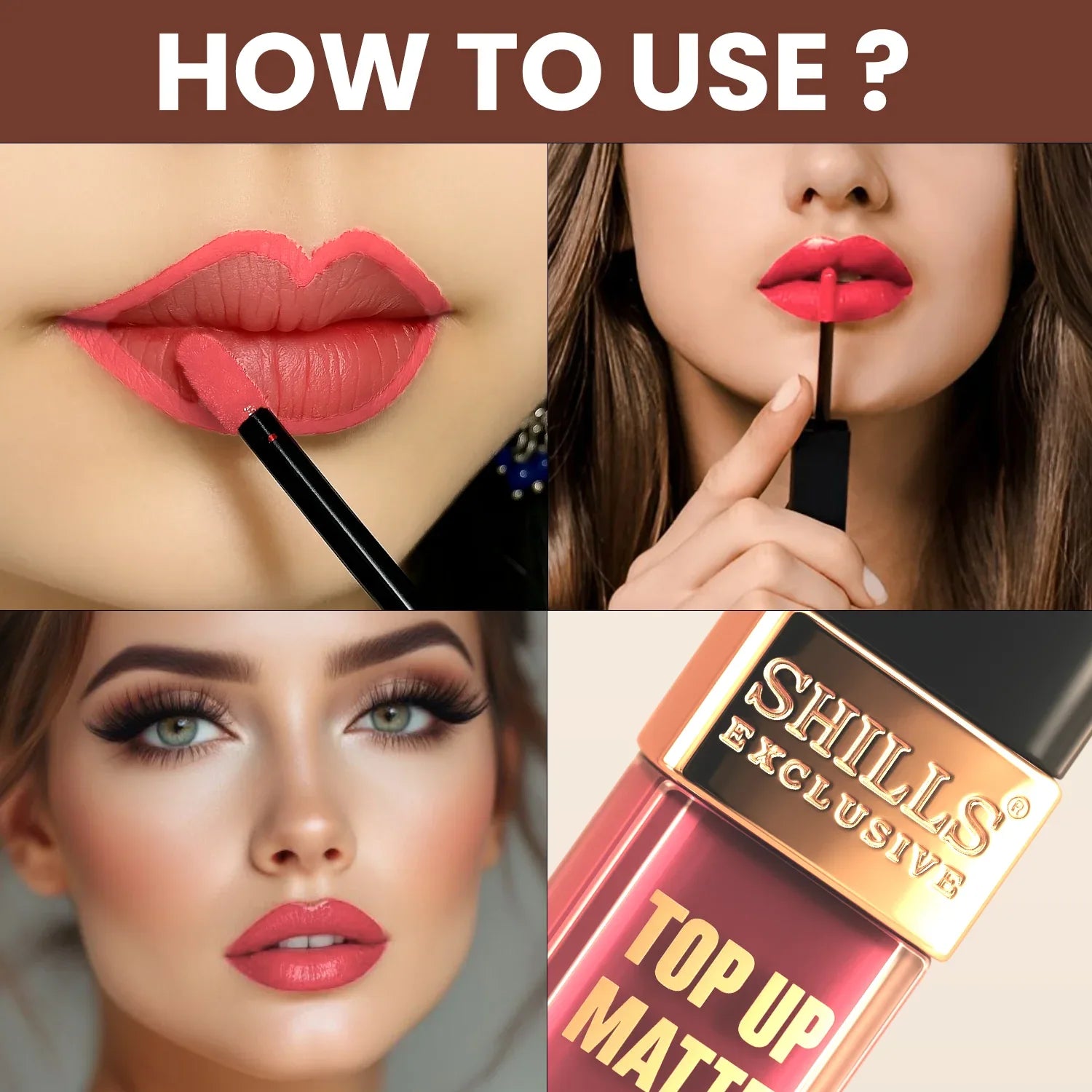 Top Up Matte Lipstick - Shills Professional