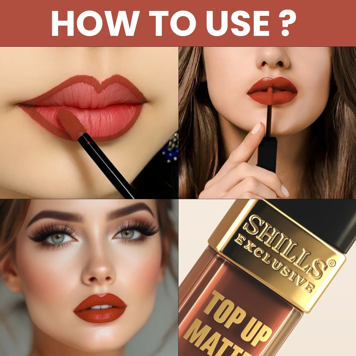 Top Up Matte Lipstick - Shills Professional
