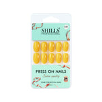 Glossy Solid Color Nails Oval(SPN527-SPN552) - Shills Professional