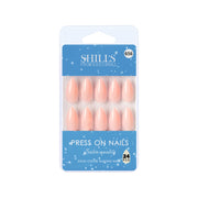 Glossy Solid Color Nails Sharp Almond(SPN631-SPN656) - Shills Professional