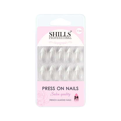 French Nails Sharp Almond (SPN734-SPN746) - Shills Professional
