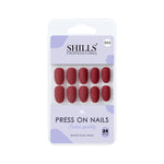 Matte Solid Color Nails Oval(SPN657-SPN666) - Shills Professional